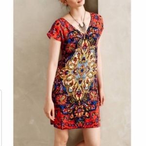 Maeve Medallion Shift Dress